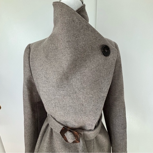 Mango Manteco Wool Blend Coat - Picture 3 of 6